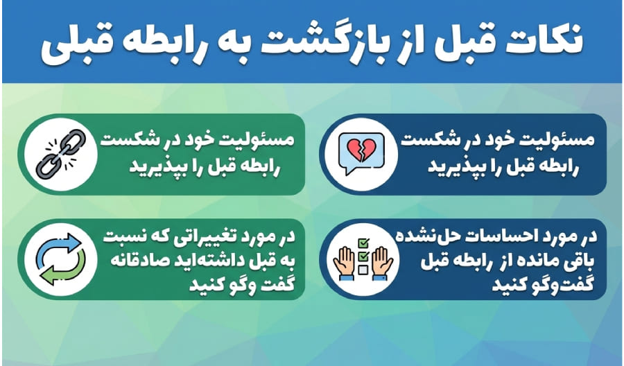آیا بازگشت به رابطه تمام شده درست است
