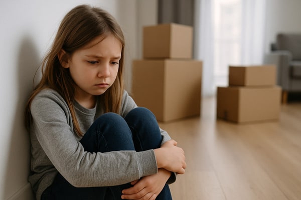 مشکلات مهاجرت برای کودکان