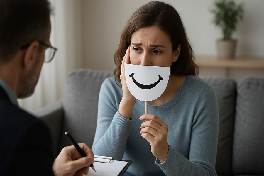 افسردگی خندان