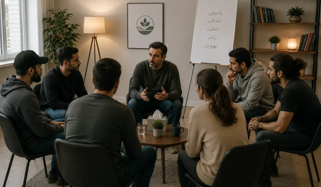 گروه درمانی اعتیاد